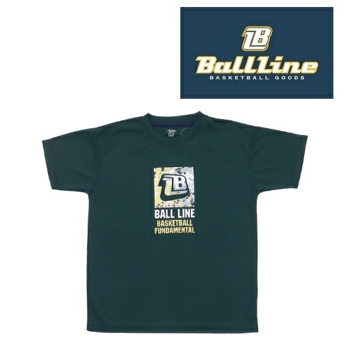 【25年NEW】オンザコート ボールライン バスケット スリムTシャツ(カラフル)NBT1701:グリーン バスケTシャツ 練習着 練習用Tシャツ バスケットTシャツ トレーニングシャツ トレーニングウエア ボールラインTシャツ バスケトップス Tシャツ オンザコートTシャツ