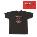 【25年NEW】オンザコート ボールライン バスケット ピーナッツ(スヌーピー)×ボールライン Tシャツ PNU1703 ブラック バスケTシャツ スヌーピーバ...