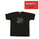 【25年NEW】オンザコート ボールライン バスケット ピーナッツ(スヌーピー)×ボールライン Tシャツ PNU1708 ブラック バスケTシャツ スヌーピーバ...
