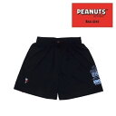 【25年NEW】オンザコート ボールライン バスケット ピーナッツ(スヌーピー)×ボールライン プリントバギーパンツ PNUP8701 ブラック バスパン バス...