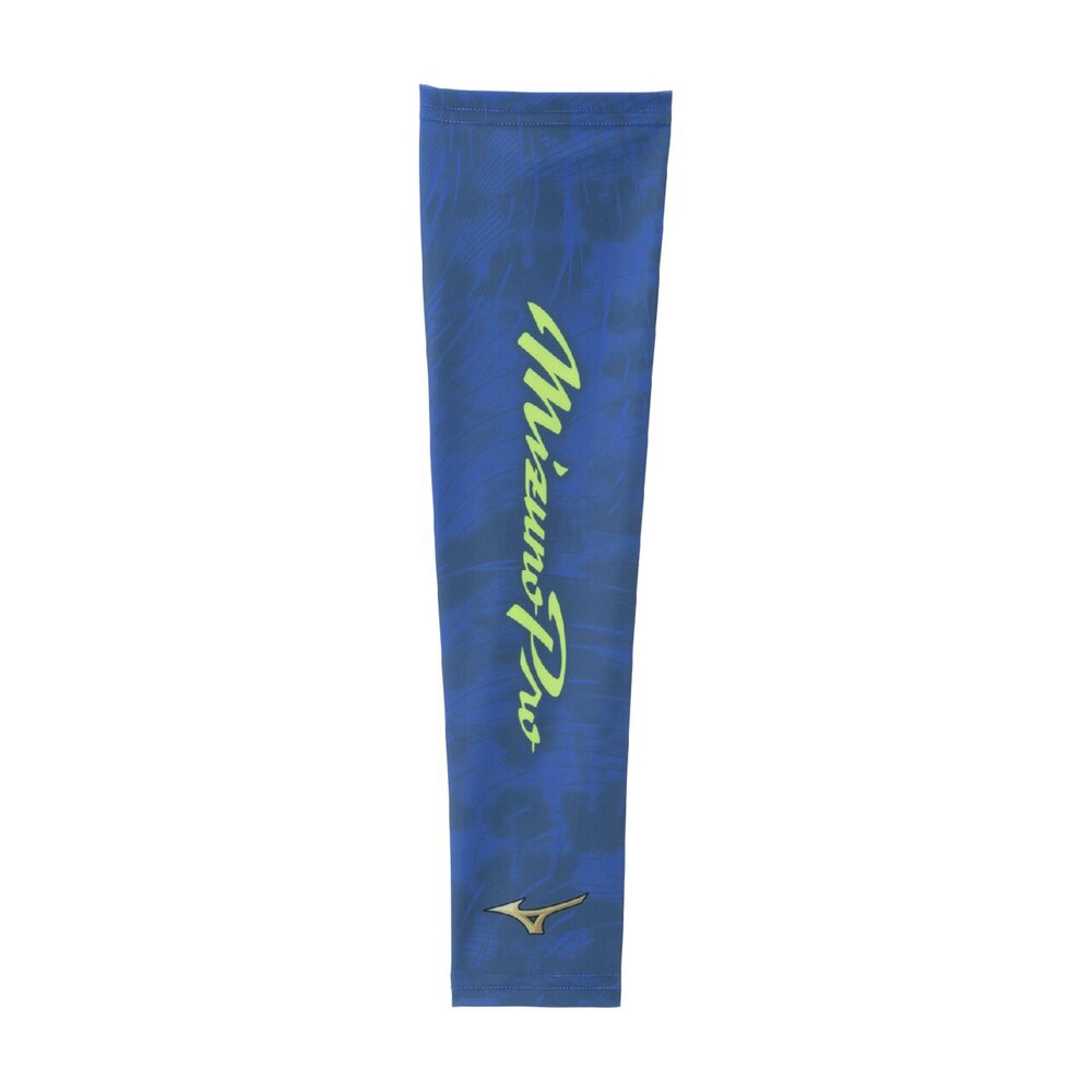 【送料無料 ：メール便】mizuno ミズノ ミズノプロ アームスリーブ（腕用／1枚入り／ユニセックス）限定商品（12JYDX6423）ダズリングブルー 着圧 サポーター アームサポーター アームカバー 腕サポーター ミズノプロアームサポーター ミズノプロアームスリーブ