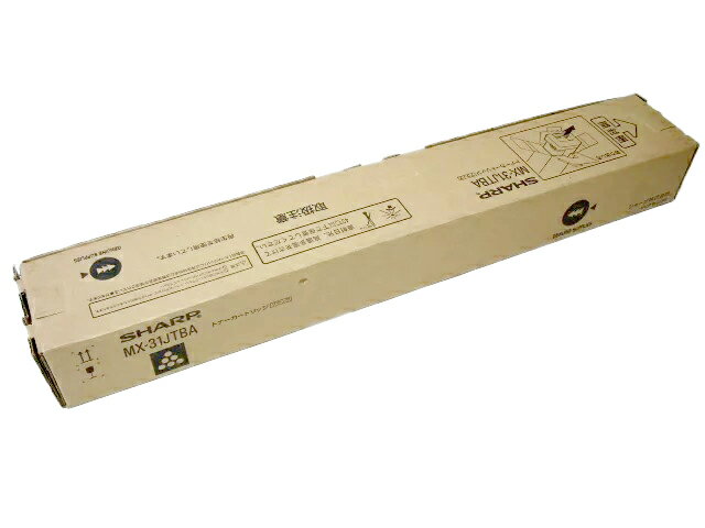 シャープMX-31JTBA ブラック 純正品■2016年製造 ■外箱若干汚れマジック書き込みあり【中古】