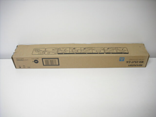 シャープMX-23JTCA シアン 純正品 ■外箱若干汚れあり【中古】mx23