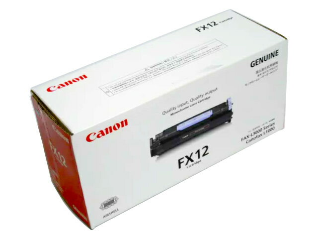 キャノン FX-12 純正品未開封【未使用品】在庫あり即納 ■外箱未開封きれい■2016年1月製造【中古】