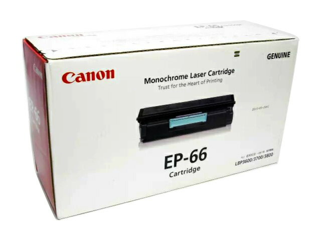 キャノン EP-66 純正品■製造年月日2012年8月 ■外箱若干汚れ等あり【中古】ep66