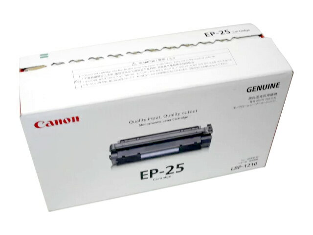 キャノン EP-25 純正品 ■外箱未開封若干汚れあり■製造年月日2014年12月【中古】