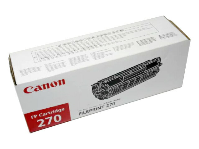 キャノンFP カートリッジ270 純正品 ■外箱若干汚れ等あり■2014年8月製造【中古】