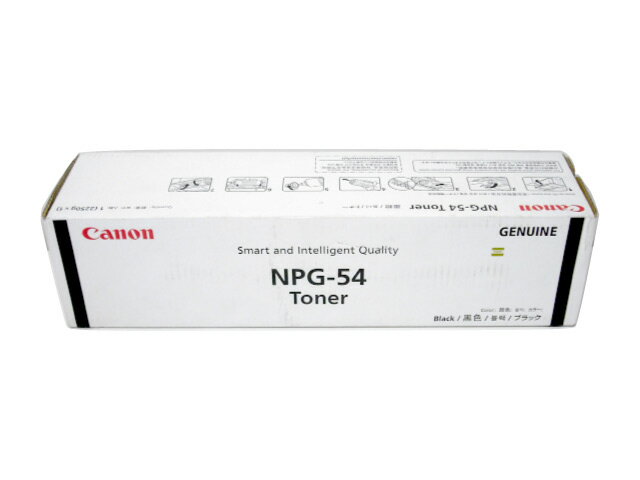 キャノンNPG-54ブラック 純正品 ■外箱開封済未使用汚れ等ありoku【中古】npg54
