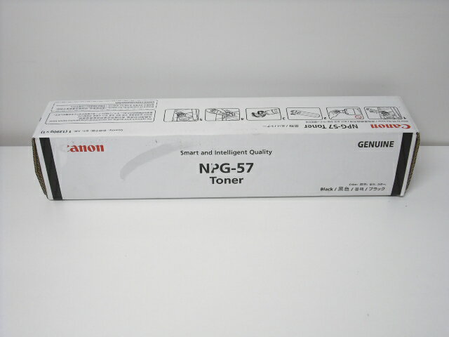キャノン NPG-57 ブラック 純正品 ■外箱若干汚れはがれ書き込みあり【中古】