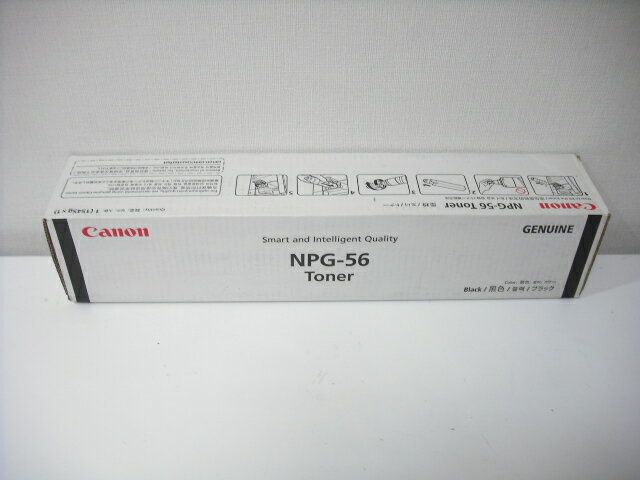 キャノン NPG-56 ブラック 純正品開封済未使用 ■外箱若干汚れ等あり