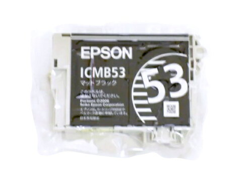 エプソン ICBK53 フォト ブラック 純正品 ■推奨使用期限2018年10月【中古】
