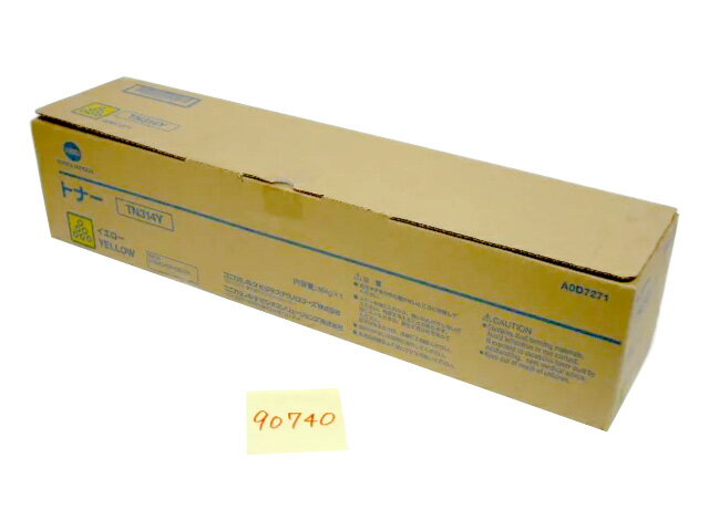 コニカミノルタ TN314Y 純正品 未開封【未使用品】■外箱若干汚れ等あり【中古】在庫あり即納