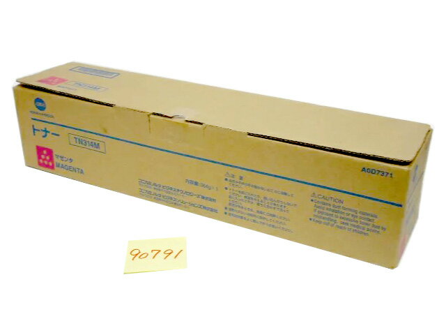 コニカミノルタ TN314M 純正品 ■外箱若干汚れ等あり90791W1【中古】