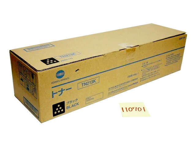 コニカミノルタ TN213K ブラック 純正品 他4色4本■外箱汚れ等あり【中古】
