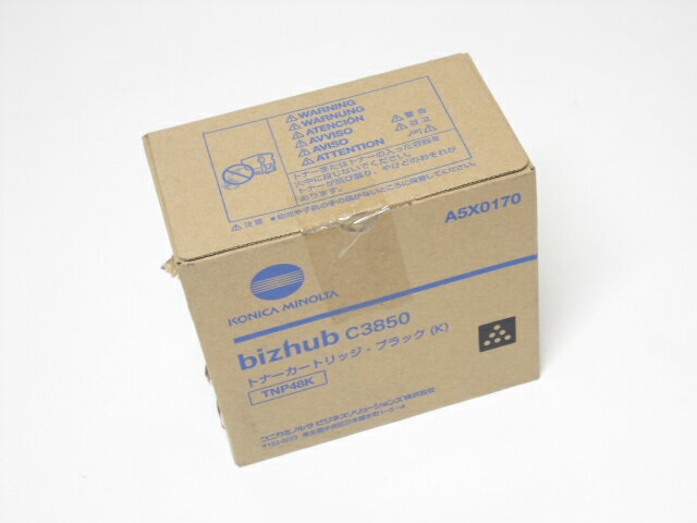 コニカミノルタTNP-27ブラック純正品 ■外箱若干汚れ等あり■訳あり特価品【中古】