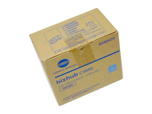 コニカミノルタTNP-48Cシアン純正品 ■外箱若干汚れ等あり■訳あり特価品【中古】