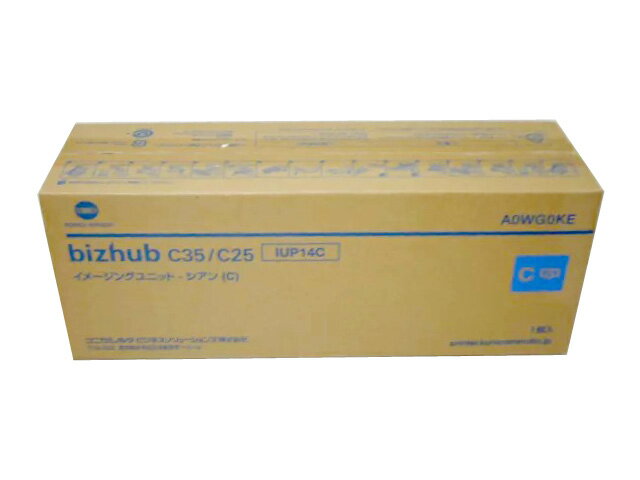 コニカミノルタIUP14Cイメージングユニットシアン純正品 ■外箱若干汚れ等あり■訳あり特価品【中古】