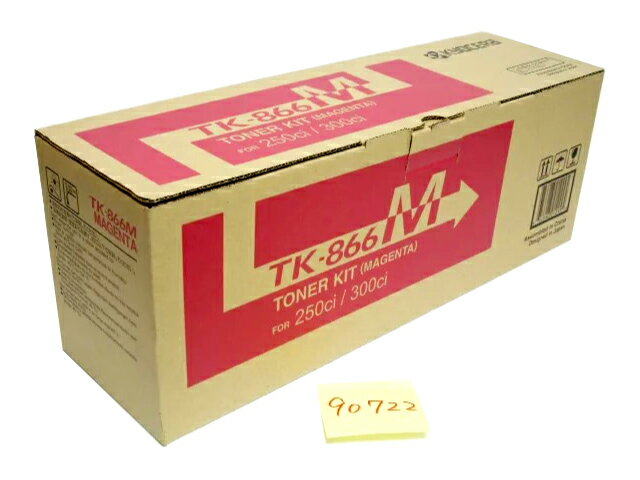 京セラ TK-866M マゼンダ 純正品 在庫あり即納■外箱剥がれ等あり【中古】tk866m