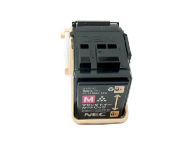 NEC PR-L9100C-12トナーカートリッジマゼンダ純正品■外箱開封済未使用2個入りの1個 在庫あり即納 2017年5月製造【中古】