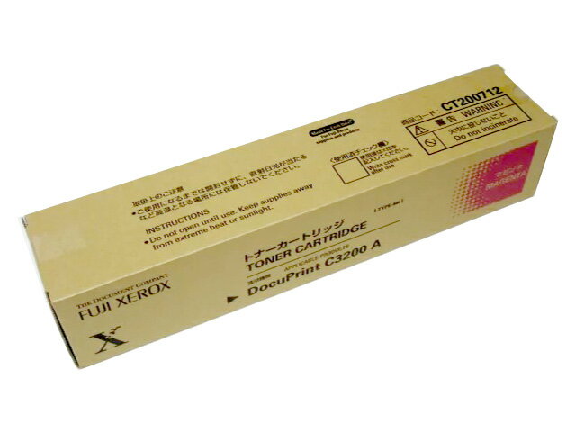 ゼロックス CT200712 マゼンダ 純正品 ■期限2020年1月【中古】