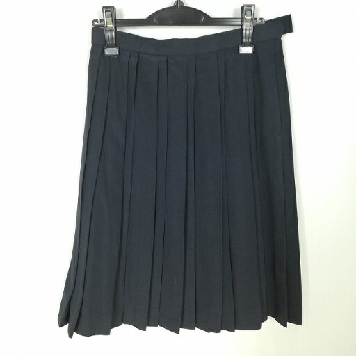 スクールスカート 夏物 w63-丈65 紺 中学 高校 プリーツ 学生服 制服 女子 中古 HK4715 スクールスカート 夏物 w63-丈65 紺 中学 高校 プリーツ 学生服 制服 女子 中古 HK4715