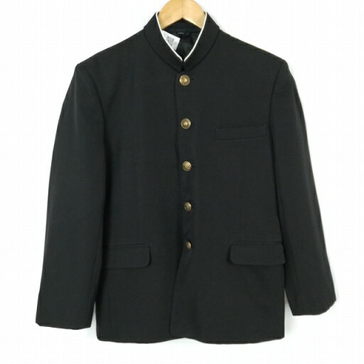 学生服 学ラン 165A 男子 トンボ 上着 ウール混 標準型学生服 ラウンドカラー カシドス 黒 中古 ランクC a3 JJ6213 学生服 学ラン 165A 男子 トンボ 上着 ウール混 標準型学生服 ラウンドカラー カシドス 黒 中古 ランクC a3 JJ6213