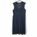 ジャンパースカート バスト86 ウエスト74 冬物 女子 学生服 中学 高校 紺 制服 中古 ランクB NA8281