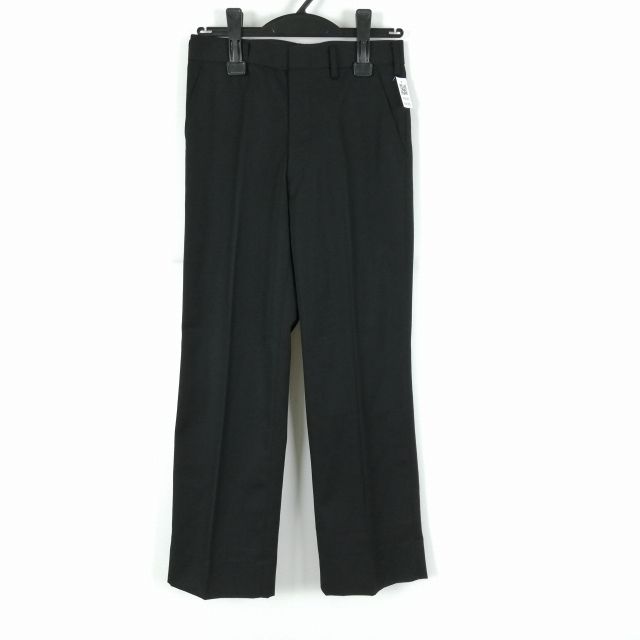 学生ズボン 冬物 W68 トンボ 男子 学ラン 冬ズボン カシドス ノータック 中古 黒 ランクC a2 PP4195