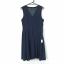 ジャンパースカート バスト84 ウエスト72 冬物 女子 学生服 中学 高校 紺 制服 中古 ランクB NA6672