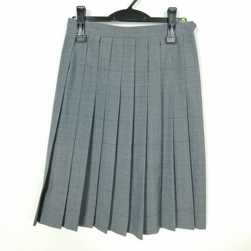 スクールスカート 夏物 w66-丈61 チェック 中学 高校 プリーツ 学生服 制服 女子 中古 HK6407 スクールスカート 夏物 w66-丈61 チェック 中学 高校 プリーツ 学生服 制服 女子 中古 HK6407