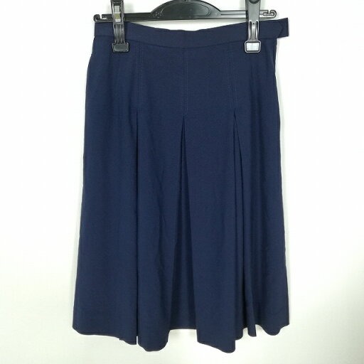 スクールスカート 夏物 w66-丈61 紺 中学 高校 プリーツ 学生服 制服 女子 中古 HK9218 スクールスカート 夏物 w66-丈61 紺 中学 高校 プリーツ 学生服 制服 女子 中古 HK9218
