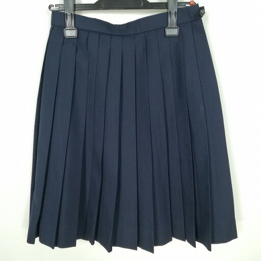 スクールスカート 冬物 w60-丈53 紺 中学 高校 プリーツ 学生服 制服 女子 中古 HK9925 スクールスカート 冬物 w60-丈53 紺 中学 高校 プリーツ 学生服 制服 女子 中古 HK9925