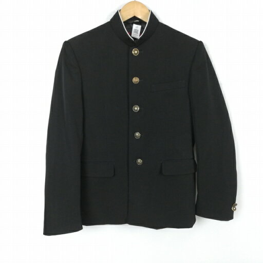 学生服 学ラン 160A 男子 カンコー 上着 丸洗い可 ウール混 標準型学生服 ラウンドカラー カシドス 黒 中古 ランクB a3 JJ6902 学生服 学ラン 160A 男子 カンコー 上着 丸洗い可 ウール混 標準型学生服 ラウンドカラー カシドス 黒 中古 ランクB a3 JJ6902
