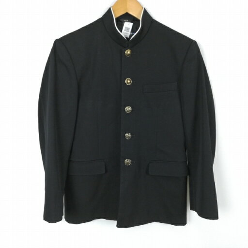 学生服 学ラン 160A 男子 カンコー Feel Air 上着 丸洗い可 ウール混 標準型学生服 ラウンドカラー カシドス 黒 中古 ランクC a3 JJ6905 学生服 学ラン 160A 男子 カンコー Feel Air 上着 丸洗い可 ウール混 標準型学生服 ラウンドカラー カシドス 黒 中古 ランクC a3 JJ6905