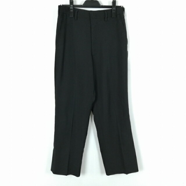学生ズボン 夏物 W70 トンボ 標準型学生服 男子 学ラン 夏ズボン ノータック 中古 黒 ランクB a2 PP4376