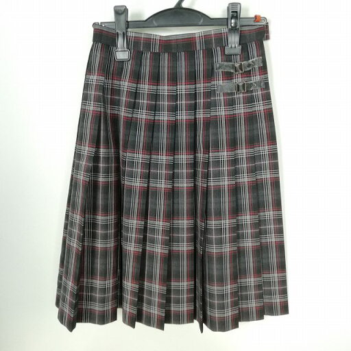 スクールスカート 夏物 w60-丈58 チェック 岡山総社南高校 プリーツ 学生服 制服 女子 中古 HK2222 スクールスカート 夏物 w60-丈58 チェック 岡山総社南高校 プリーツ 学生服 制服 女子 中古 HK2222