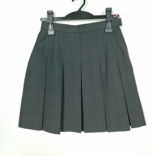 スクールスカート 夏物 w63-丈45 チェック 中学 高校 ミニ丈 プリーツ 学生服 制服 女子 中古 HK6417 スクールスカート 夏物 w63-丈45 チェック 中学 高校 ミニ丈 プリーツ 学生服 制服 女子 中古 HK6417