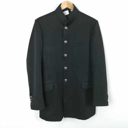学生服 学ラン 男子 上着 変形学生服 BLACK1 中ラン 詰襟 カシドス 黒 中古 ランクC a3 JJ6919 学生服 学ラン 男子 上着 変形学生服 BLACK1 中ラン 詰襟 カシドス 黒 中古 ランクC a3 JJ6919