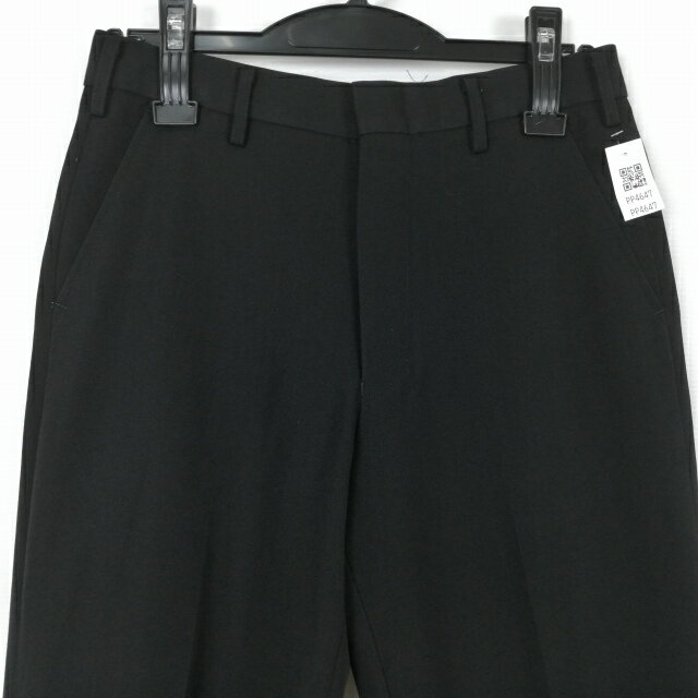 学生ズボン 冬物 W70 トンボ 標準型学生服 男子 学ラン 冬ズボン カシドス ノータック 中古 黒 ランクB a2 PP4647