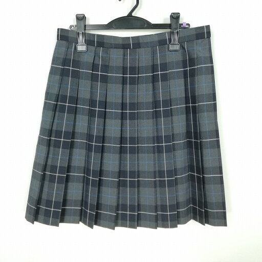 スクールスカート 大きいサイズ 夏物 w75-丈54 チェック 中学 高校 プリーツ 学生服 制服 女子 中古 HK6427 スクールスカート 大きいサイズ 夏物 w75-丈54 チェック 中学 高校 プリーツ 学生服 制服 女子 中古 HK6427