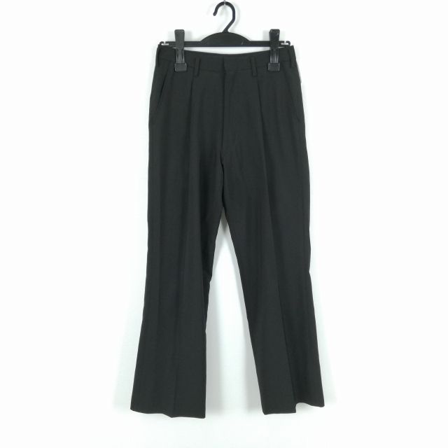 学生ズボン 夏物 W70 カンコー 標準型学生服 男子 学ラン 夏ズボン カシドス ワンタック 中古 黒 ランクC a2 PP4327