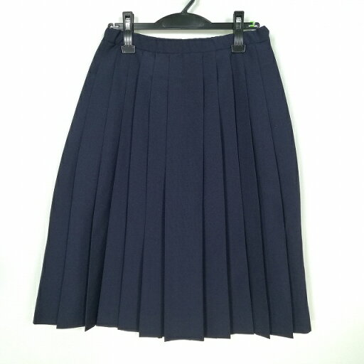 スクールスカート 夏物 w66-丈64 紺 中学 高校 プリーツ 学生服 制服 女子 中古 HK4888 スクールスカート 夏物 w66-丈64 紺 中学 高校 プリーツ 学生服 制服 女子 中古 HK4888