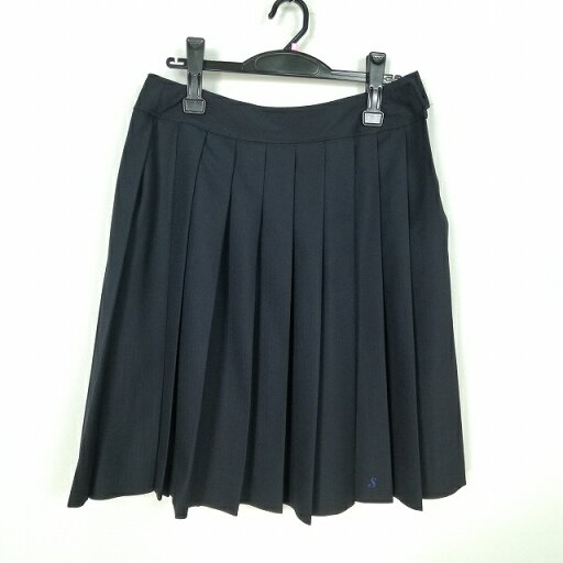 スクールスカート 大きいサイズ 冬物 w72-丈56 紺 中学 高校 プリーツ 学生服 制服 女子 中古 HK5543 スクールスカート 大きいサイズ 冬物 w72-丈56 紺 中学 高校 プリーツ 学生服 制服 女子 中古 HK5543