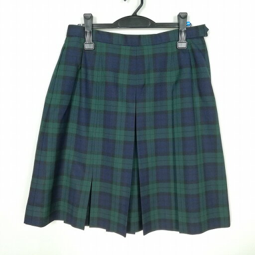 スクールスカート 大きいサイズ 冬物 w78-丈59 チェック 中学 高校 プリーツ 学生服 制服 女子 中古 HK6437 スクールスカート 大きいサイズ 冬物 w78-丈59 チェック 中学 高校 プリーツ 学生服 制服 女子 中古 HK6437