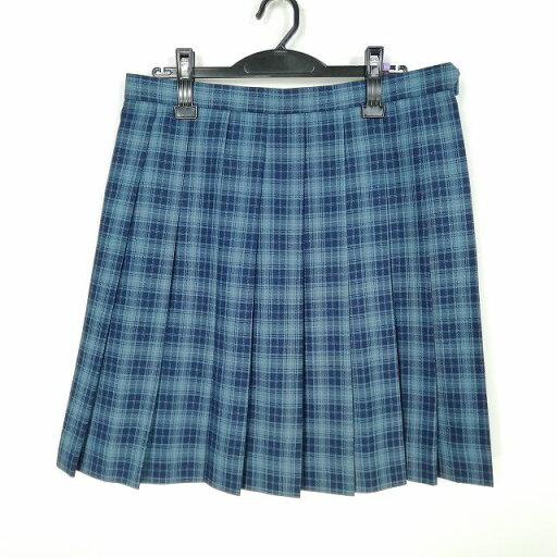 スクールスカート 大きいサイズ 冬物 w75-丈52 チェック 千葉敬愛学園高校 プリーツ 学生服 制服 女子 中古 HK6440 スクールスカート 大きいサイズ 冬物 w75-丈52 チェック 千葉敬愛学園高校 プリーツ 学生服 制服 女子 中古 HK6440