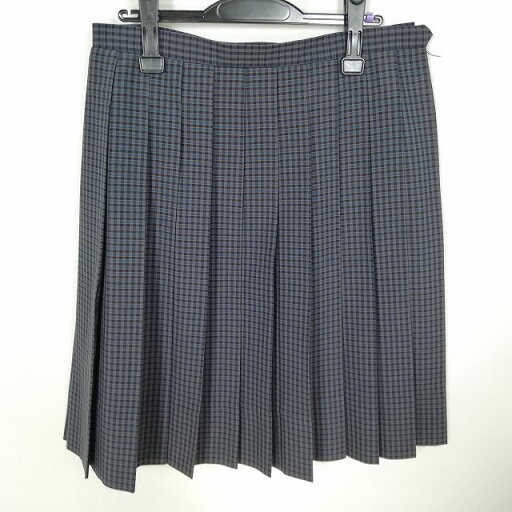 スクールスカート 大きいサイズ 夏物 w75-丈59 チェック 中学 高校 プリーツ 学生服 制服 女子 中古 HK8122 スクールスカート 大きいサイズ 夏物 w75-丈59 チェック 中学 高校 プリーツ 学生服 制服 女子 中古 HK8122