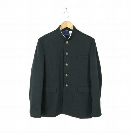 学生服 学ラン 170A 男子 トンボ 上着 ウール混 ラウンドカラー カシドス 黒 中古 ランクB a3 JJ6373 学生服 学ラン 170A 男子 トンボ 上着 ウール混 ラウンドカラー カシドス 黒 中古 ランクB a3 JJ6373
