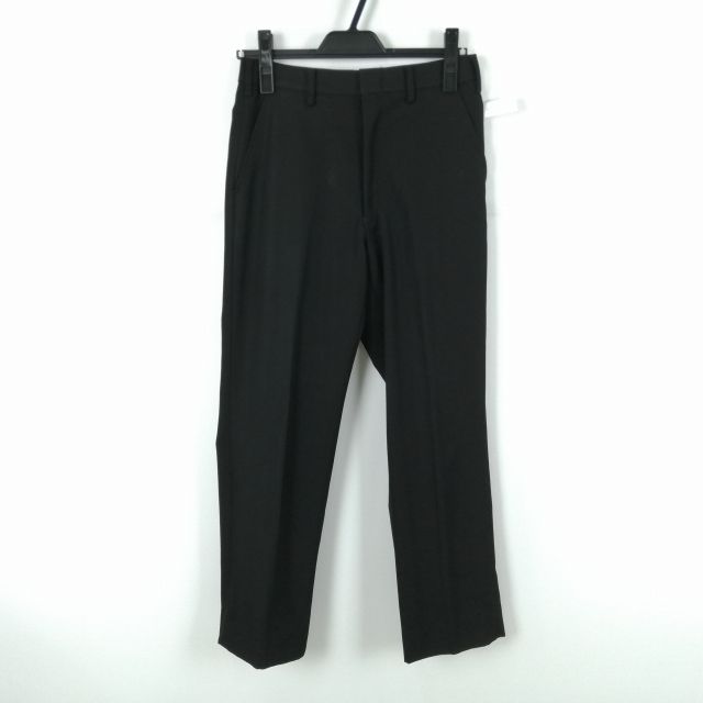 学生ズボン 冬物 W70 男子 学ラン 冬ズボン カシドス ノータック 中古 黒 ランクB a2 PP4231
