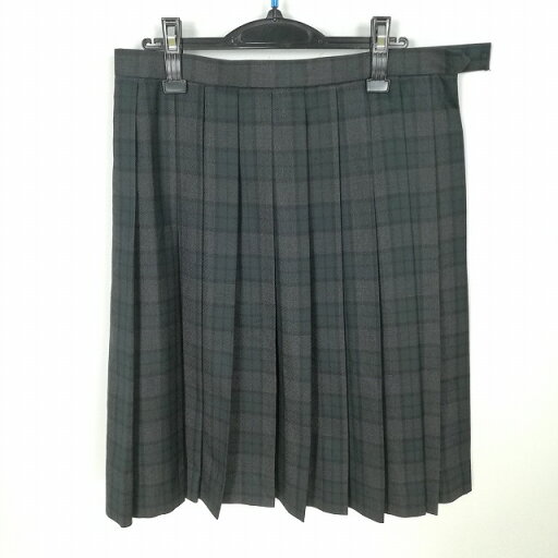 スクールスカート 大きいサイズ 冬物 w78-丈64 チェック 中学 高校 プリーツ 学生服 制服 女子 中古 HK3845 スクールスカート 大きいサイズ 冬物 w78-丈64 チェック 中学 高校 プリーツ 学生服 制服 女子 中古 HK3845