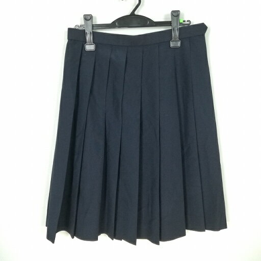 スクールスカート 夏物 w66-丈61 紺 福岡朝倉東高校 プリーツ 学生服 制服 女子 中古 HK5410 スクールスカート 夏物 w66-丈61 紺 福岡朝倉東高校 プリーツ 学生服 制服 女子 中古 HK5410